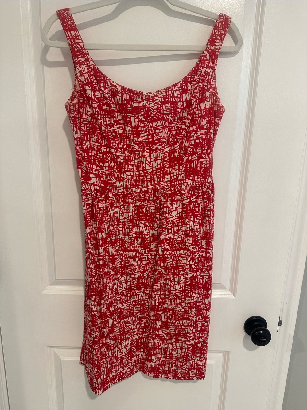 Vintage Moda International Red Printed Dress